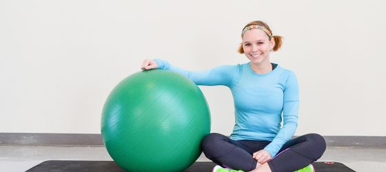 5 Simple Yoga Ball Exercises